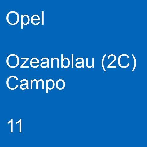 Opel, Ozeanblau (2C) Campo, 011.